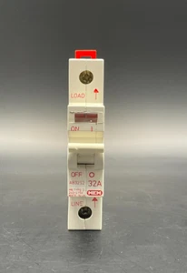 MEM Memera 2000 MCB 32 Amp Type 2 32A Single Pole Breaker Memshield Delta AB32S2 - Picture 1 of 5