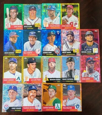 2022 Topps Chrome Platinum Anniversary SERIAL NUMBER REFRACTORS You Pick - Image 1 of 2