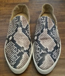Treasure And Bond (Nordstrom) Slide On Leather Shoes Sz 7 snakeskin print - Picture 1 of 3
