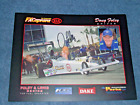 Signed 2008 Doug Foley FXCaprara Top Fuel Dragster Hero Card NHRA