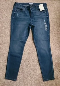 NWT Sonoma Women's Skinny Jeans Size 12 Regular The Everyday Jean Distressed - Picture 1 of 7