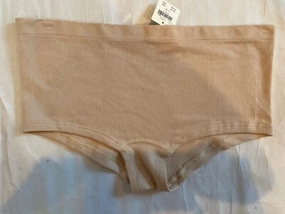 Anthropologie The Myles Seamless Hipster Briefs Panties Pink Or Ivory  L /XL NWT - Image 1 of 3
