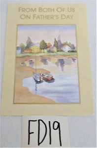 Vatertag Grußkarte von uns beiden zärtliche Gedanken - Bild 1 von 8