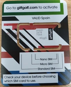 2G 3G 4G Tracking Sim Card for GPS Trackers, £5 free credit on activation - Picture 1 of 6