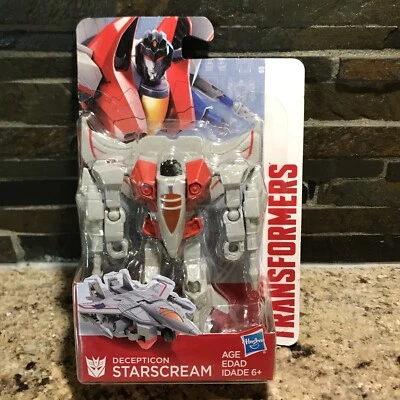 2017 Hasbro Transformers Deception Starscream 4-inch Action Figure - NEW - Image 1 of 3