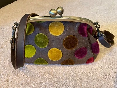 Bolso Soar Sole, Tela Jacquard con Ribete de Cuero y Herrajes de Latón Foto 1 de 4