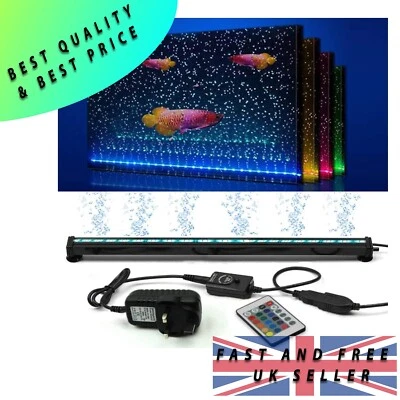 NEWNEN Fish Tank Light Waterproof Aquarium Lights Remote Control 5050 LED - Image 1 of 4