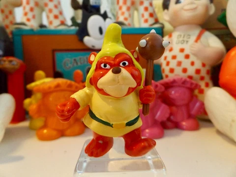 Disney's gummi  bears GRUFFI PVC Cake Topper 1985 by  applause NEEDS LOVE !! Cover