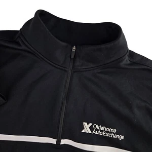 Nike Golf Tour Performance 482196 Therma Fit Mens XL Black Quarter Zip Pullover - Picture 1 of 6