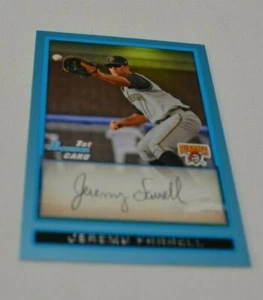 2009 BOWMAN - 1ST BOWMAN CARD JEREMY FARRELL BLUE CARD BP28 NUMBERED 358/500 - Picture 1 of 4