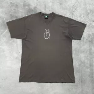 Vintage 2000s Emerica Skateboarding Grenade T Shirt Faded Gray Size XL - Picture 1 of 24
