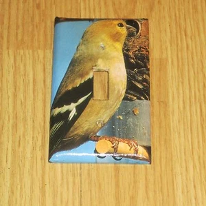 AMERICAN GOLDFINCH WILD BIRD LIGHT SWITCH COVER PLATE #2 - Picture 1 of 1