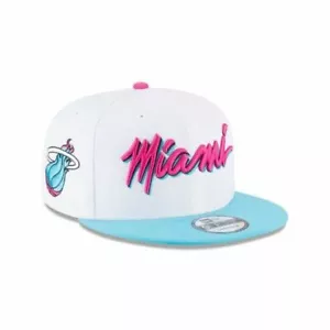 Miami Heat Vice New Era 9FIFTY NBA City Edition Snapback Cap South Beach Hat 950 - Picture 1 of 8