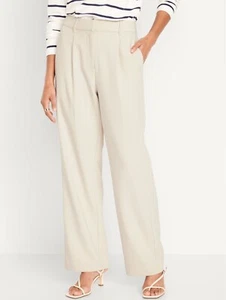 Old Navy Women's Extra High-Waisted Taylor Trouser Wide-Leg Pants Size 3X $50 - Picture 1 of 5