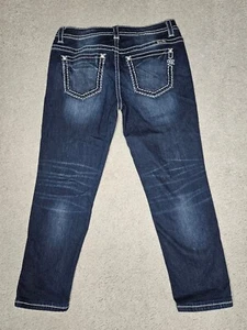 Miss Me Womens Jeans Size 31 Slim Boyfriend Ankle Stretch Nice! - Picture 1 of 6