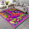 Magic Mushroom Area Rug psychedelic Rug psychadelic Rug trippy Floor ...