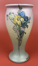 Weller Hudson Vase with Floral Decoration by Sarah Timberlake