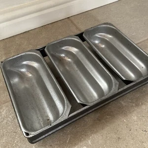 Schwerlast STOLLEN Rückenform 3 Wiener Laib Backform Form Rückenform Pfanne - Bild 1 von 14