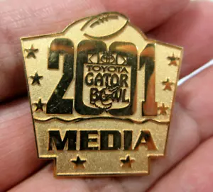 2001 Toyota Gator Bowl Football Clemson Tigers vs Virginia Tech Hokies spilla multimediale - Foto 1 di 2