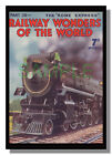 Canadian Pacific locomotive 3100 framed Railway Wonders cover free p&p UK