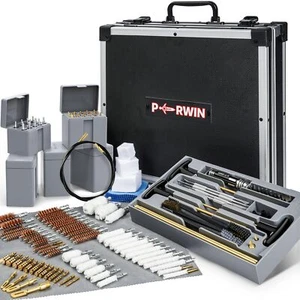 Gun Cleaning Kit 97PCS Ultimate Universal Gun Cleaning Supplies with Brass Br... - Picture 1 of 7