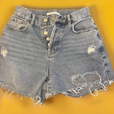 Pantalones cortos de mezclilla de lavado medio Pacsun talla 24  Foto 1 de 4