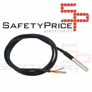 SONDA TEMPERATURA DS18B20 1 METRO SENSOR SUMERGIBLE ARDUINO RF0998 - Imagen 1 de 3