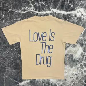 Roxy Music Shirt Mens Small Noah Love is the Drug Rock Band Merch Bryan Ferry - Picture 1 of 7