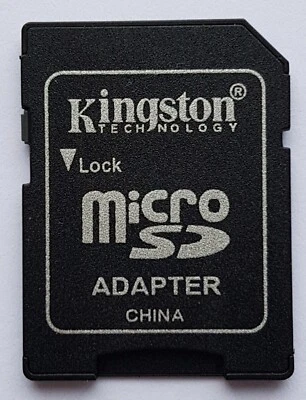 Kingston ~ Memory Card Adapter ~ SD to MicroSD / MicroSDHC / MicroSDXC - Image 1 of 3