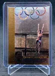 GREG LOUGANIS 1996 Upper Deck Olympic Games Reflections Sports Card #RG8 PSA - Picture 1 of 2