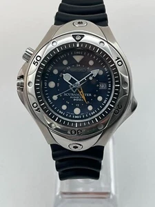 Seiko GMT ScubaMaster 200m dive watch 5M45-6A70 SBCW017 - Picture 1 of 9