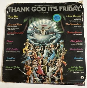 Thank God Its Friday OST 2LP plus 12in Casablanca NBLP 7099 Disco 1978 - Picture 1 of 22