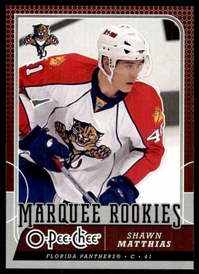 2008-09 O-PEE-CHEE SHAWN MATTHIAS ROOKIE #529 - Image 1 of 2