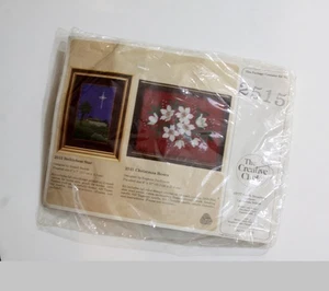 The Creative Circle Crewel Embroidery Kit Bethlehem Star 2515 VTG 1985 Canada - Picture 1 of 7
