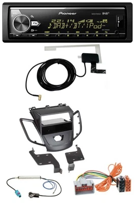 Pioneer Bluetooth DAB USB MP3 Autoradio für Ford Fiesta JA8 08-10 ohne Display s - Bild 1 von 4