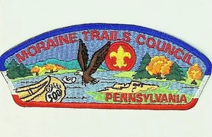Moraine Trails Council Pfadfinderrat Aufnäher CSP Pennsylvania BSA - Bild 1 von 2