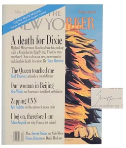 Paul THEROUX / QUEEN'S TOUCH IN THE NEW YORKER MAY 18 1996 Signed 1st #138945 - Imagen 1 de 1