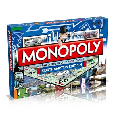 Winning Moves Southampton Monopoly Board Game, Advance to Queen Elizabeth II Ter - Image 1 of 4