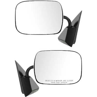 Mirrors For 1988-1998 Chevrolet K1500 88-00 K2500 Left and Right Manual Chrome - Image 1 of 4