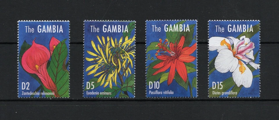 S8104 Gambia 1995 flores flora 4v.   MNH Foto 1 de 1