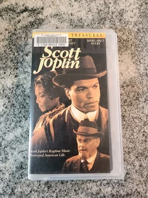 Scott Joplin VHS 1977 2000 Billy Dee Williams Rental - Image 1 of 3