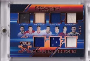 2023 Leaf - X7-4 The Xcellent Seven - Ultimate Hockey - (7) Patches /25 - Picture 1 of 2