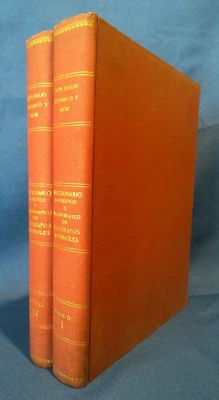 Diccionario biografico y bibliografico de Caligrafos espanoles. 2V. Calligrafia - Immagine 1 di 2