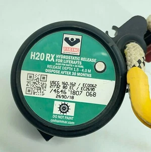 Viking H20 RX Hydrostatic Release Liferaftes 25 Person Boats Ships Safety Items - Picture 1 of 11