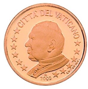 2 Cent Vatican 2005  Série Euro 2005