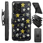 V Holster Case For Galaxy A23 5G/A33/A53 Phone Cover Kick Stand NIGHT STAR