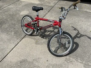 2004 2005 Mongoose KO Team Issue RARE Mid New School BMX Knee Saver 3 Pc Crank - Picture 1 of 9