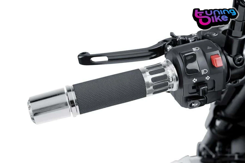 PUIG GRIPS RACING FOR HONDA CBR500R 13-18 SILVER - Imagem 1 de 1