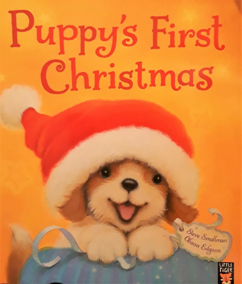 Christmas Gift  12 PUPPY'S FIRST CHRISTMAS Steve Smallman New Book - Image 1 of 1