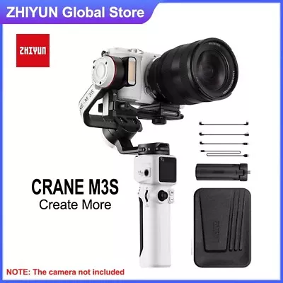 Zhiyun Crane M3S M3 S 3-Axis Gimbal Stabilizer for Gopro Sony Mirrorless Cameras - Image 1 of 4